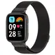 Etui z paskiem Bizon Strap + Case Watch Chain do Xiaomi Redmi Watch 3 Active czarne