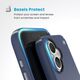 Speck Speck Presidio2 Pro ClickLock & MagSafe - Etui iPhone 16 (Coastal Blue / Dust Grey / White)