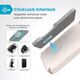 Speck Speck Presidio2 Pro ClickLock & MagSafe - Etui iPhone 16 Pro (Bleached Bone / Heirloom Gold / Hazel Brown)