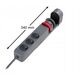 Przedłużacz biurkowy 3-krotny 2P+Z, 1,5M H05VV-F 3x1,5mm?, 2xUSB+1 typu C