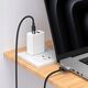 Kabel USB C do Mag3 Hoco 5A 140W magnetyczny 1,8 m U141 czarny