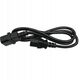 QOLTEC 50459 Kabel zasilający do UPS IEC C13/C14 3x1.0mm 1.5m