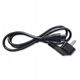 QOLTEC 50458 Kabel zasilający kątowy SCHUKO IEC C5 Koniczynka 3x1.0mm 1.5m