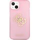Guess Etui Guess GUHCP13MPCUGL4GPI Apple iPhone 13 różowy/pink hard case Glitter 4G Big Logo