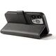 ETUI MAGNET CASE Z KLAPKĄ NA IPHONE 16E - CZARNE