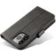 ETUI MAGNET CASE Z KLAPKĄ NA IPHONE 16E - CZARNE