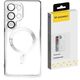 ETUI WOZINSKY ELECTROPLATED CASE Z MAGSAFE NA SAMSUNG GALAXY S25 - SREBRNE