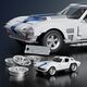 MATTEL BRICK SHOP HOT WHEELS konstruktorius - Corvette Grand Sport (JGR31)