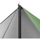 NC17107 TARP PŁACHTA BIWAKOWA KEMPINGOWA 300X300 CM ZIELONA NILS CAMP