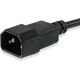 Equip Kaltgeräteverl.-Kabel IEC C14->IEC C13 St/Bu 1.80m Polybeutel