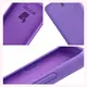 Silikonowe etui Bizon Soft Case do Motorola Edge 60 Pro fioletowe