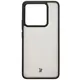 Etui Bizon Case Angelo do Xiaomi 14T przydymione z czarną ramką