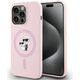 ETUI KARL LAGERFELD SILICONE KARL&CHOUPETTE MAGSAFE DO IPHONE 14 PRO MAX RÓŻOWY