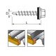 Savisriegiai GUNNEBO, 4,8 x 70 mm, 100 vnt., ZN Cinkuoti, su tarpine, raudonos spalvos RAL3009 (RR29