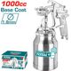 Dazymo pistoletas TOTAL, su metaliniu apatiniu indu 1L, pirminiam sluoksniui, 1.5 mm, 140-180 mm, TA