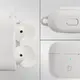 Silikonowe etui z karabińczykiem Bizon Case Headphone Silicone do Apple AirPods 3 białe