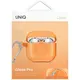 Etui UNIQ Glase Pro do Apple AirPods 4 Lock Case pomarańczowy