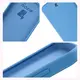 Silikonowe etui Bizon Soft Case do Xiaomi POCO F7 niebieskie