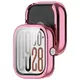 Etui z osłoną ekranu Bizon Case Watch Felipe do Xiaomi Redmi Watch 5 różowe