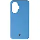 Silikonowe etui Bizon Soft Case do Xiaomi POCO F7 niebieskie