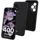 Silikonowe etui Bizon Soft Case do Honor 400 Pro czarne