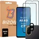 2x szkło na ekran + szkło na aparat Bizon Edge 2 Pack do Xiaomi Redmi A5 4G / POCO C71 4G