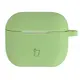 Silikonowe etui z karabińczykiem Bizon Case Headphone Silicone do Apple AirPods 3 jasnozielone