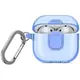 Etui UNIQ Glase Pro do Apple AirPods 4 Lock Case niebieski