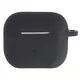 Silikonowe etui z karabińczykiem Bizon Case Headphone Silicone do Apple AirPods 3 czarne