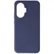 Silikonowe etui Bizon Soft Case do Xiaomi POCO F7 ciemnoniebieskie
