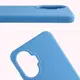 Silikonowe etui Bizon Soft Case do Xiaomi POCO F7 niebieskie