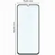 Szkło hartowane Bizon Glass Edge 2 do Xiaomi Redmi A5 4G / Poco C71 czarna ramka