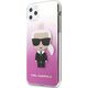 Karl Lagerfeld Karl Lagerfeld iPhone 11 Pro Max KLHCN65TRDFKPI różowy hard case Gradient Iconic Karl