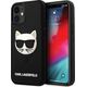 Karl Lagerfeld Etui Karl Lagerfeld Rubber Choupette HardCase 3D do iPhone 12 Mini czarne