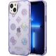 Guess Etui Guess do iPhone 14 Plus 6,7" liliowy/lilac hard case Peony Glitter