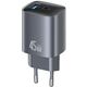 Ładowarka sieciowa USAMS CC290 T66 45W   GaN 1xUSB-A 1xUSB-C tarnish