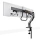 StarTech H2M1AS2-MONITOR-ARM uchwyt / stojak do monitorów 68,6 cm (27") Biurko Czarny