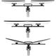 StarTech H2M1AS2-MONITOR-ARM uchwyt / stojak do monitorów 68,6 cm (27") Biurko Czarny