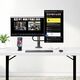 StarTech H2M1AS2-MONITOR-ARM uchwyt / stojak do monitorów 68,6 cm (27") Biurko Czarny