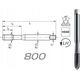 Fanar GWINTOWNIK M 8 DIN-371B LH (6H) HSSE 800