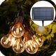 PS Girlanda solarna zewn. MOON in the room, 25 żarówek LED 3V 2700K ładowanie panel solar+ microUSB, 7,5 m