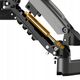 H100-FP Ergonomiczny uchwyt biurkowy do laptopa / monitora Regulacja 3D