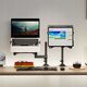 H100-FP Ergonomiczny uchwyt biurkowy do laptopa / monitora Regulacja 3D