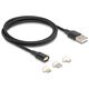 USB Ladekabel Set Magnetisch 3 in 1 8Pin Lighting USBMB/T-C