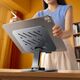 Stojak na tablet Wozinsky WRS-DSY84SS obrotowy 360° aluminiowy - szary