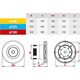 Wentylator AWENTA Wentylator sufitowy Orbit Awenta WXO150R fi150mm 210m3/h 18W 230V biały