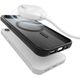 ETUI SILIKONOWE PURO GRADIENT MAGSAFE DO IPHONE 16E - CZARNE
