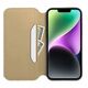 Kabura DUAL POCKET Book do IPHONE 17 złoty
