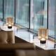 Table LED lamp REALITY LORD 1.5W 3000K 100lm rechargeable black/gold O13x19cm