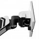 Podwójny uchwyt na monitory 49 cali, biało-czarny X-Arm Dual RGB